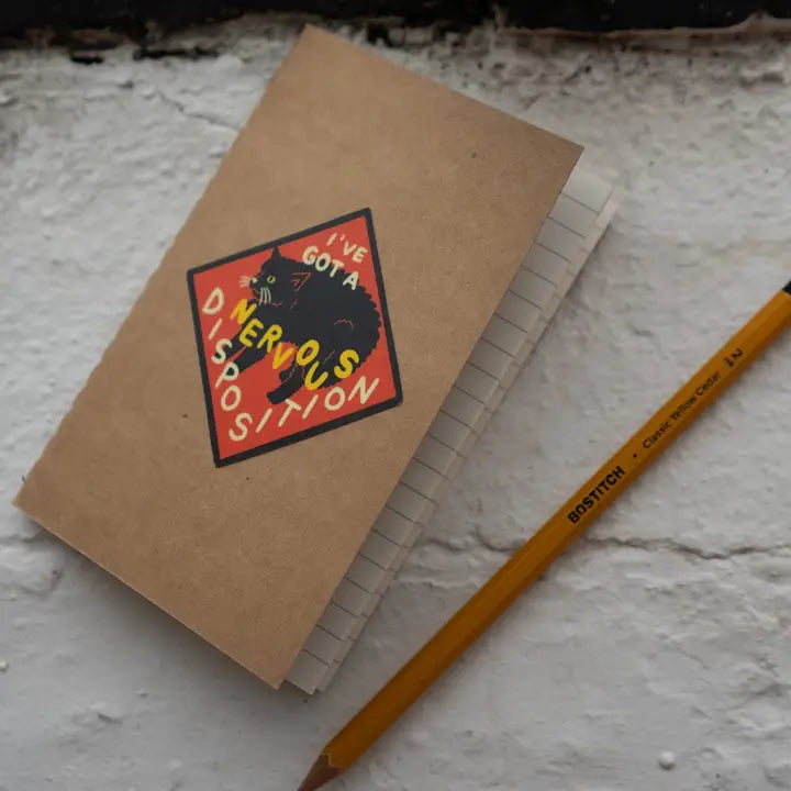 S105 Nervous Disposition Vinyl Sticker