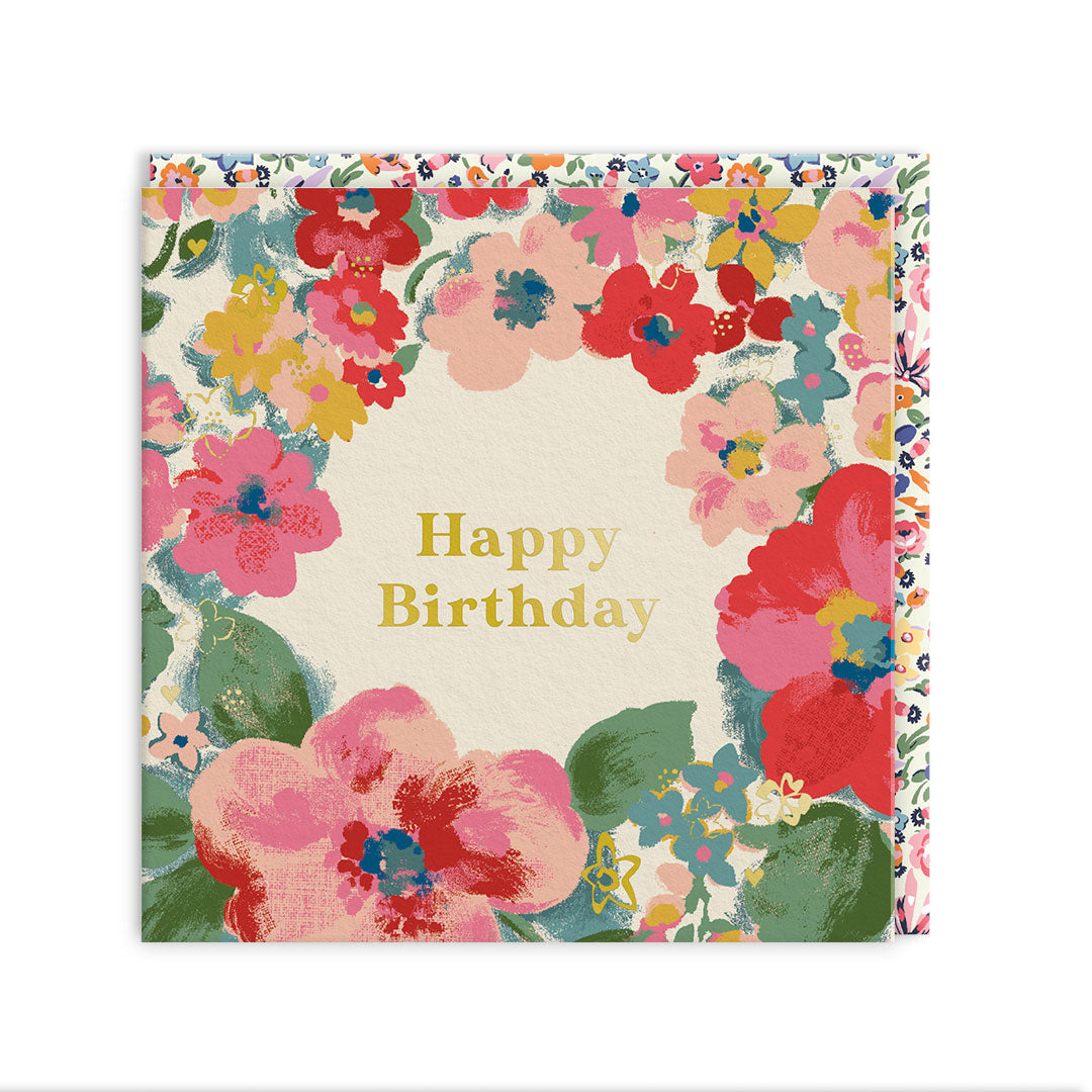 Mum Floral Greeting Card