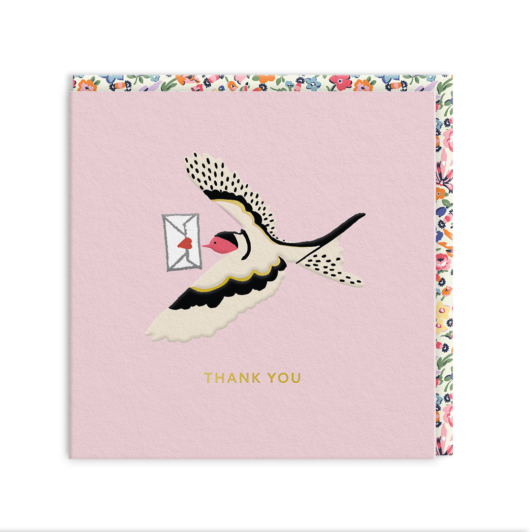 Mail Swallow Greeting Card
