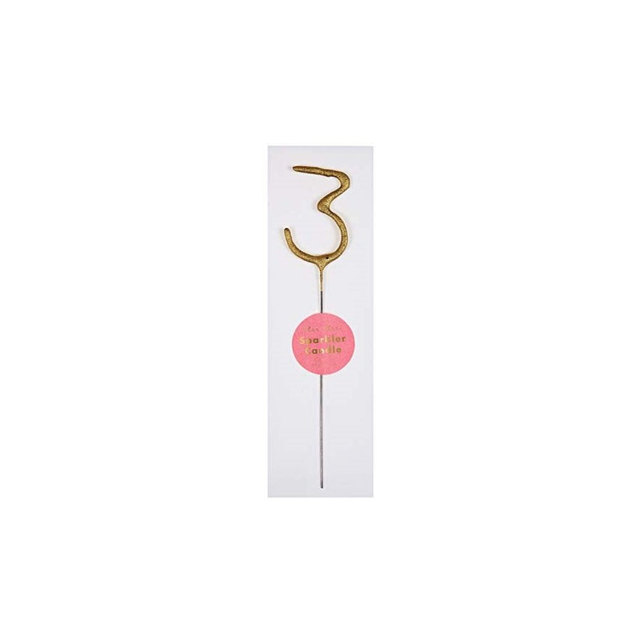 Gold Sparkler Number 3