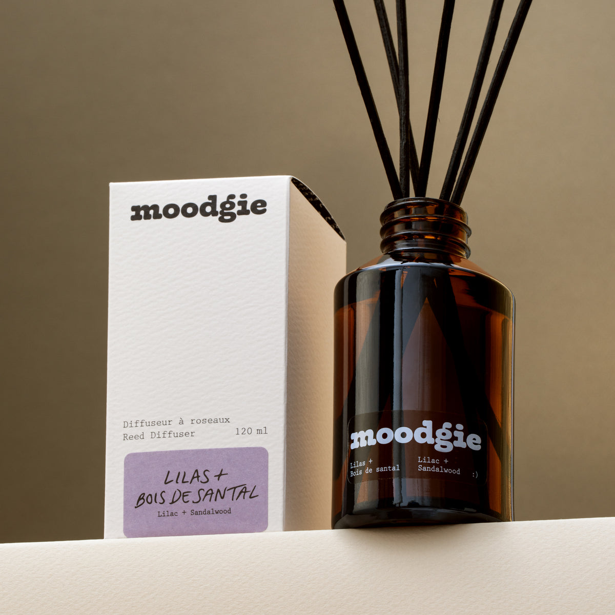 Lilac + Sandalwood Reed Diffuser
