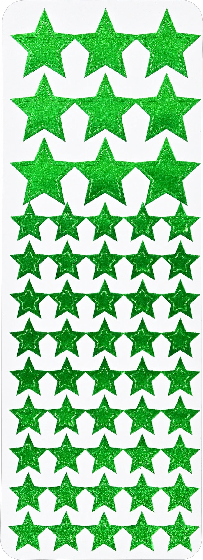 Color Foil Stars Sticker Set