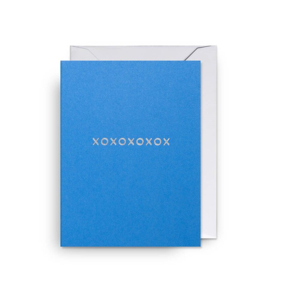 Mini XOXOXOXOX Card
