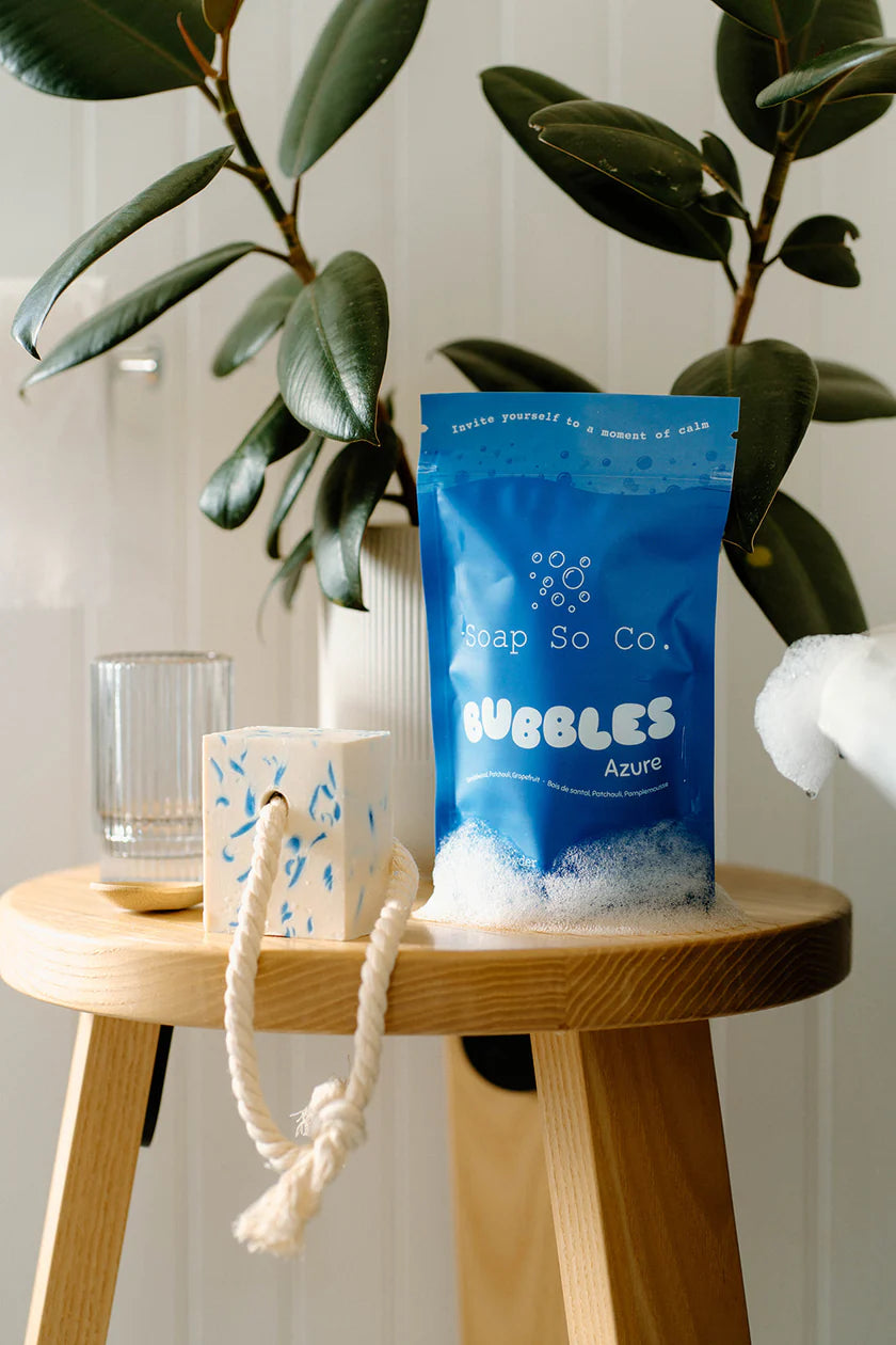 Azure Bubble Bath Powder
