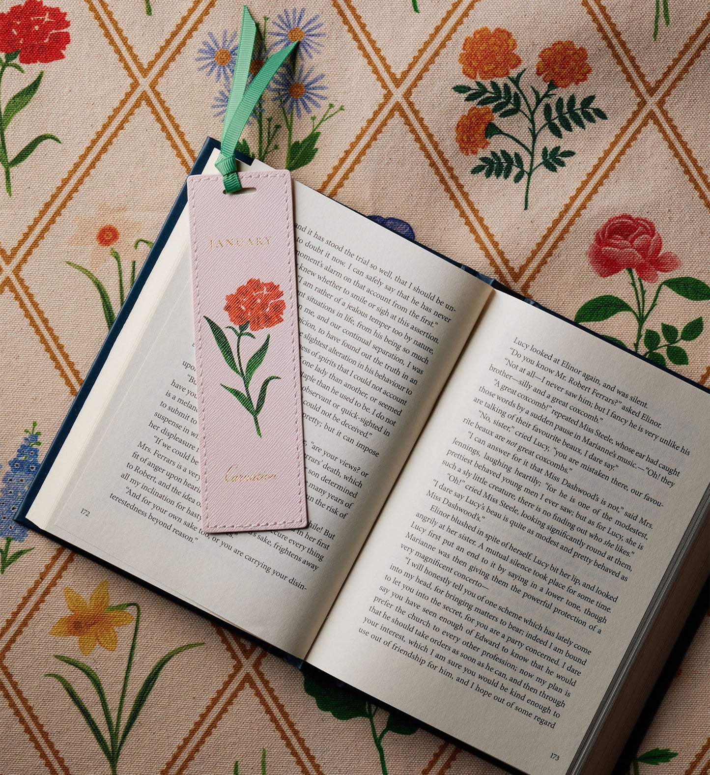 Birth Month Bookmark — January