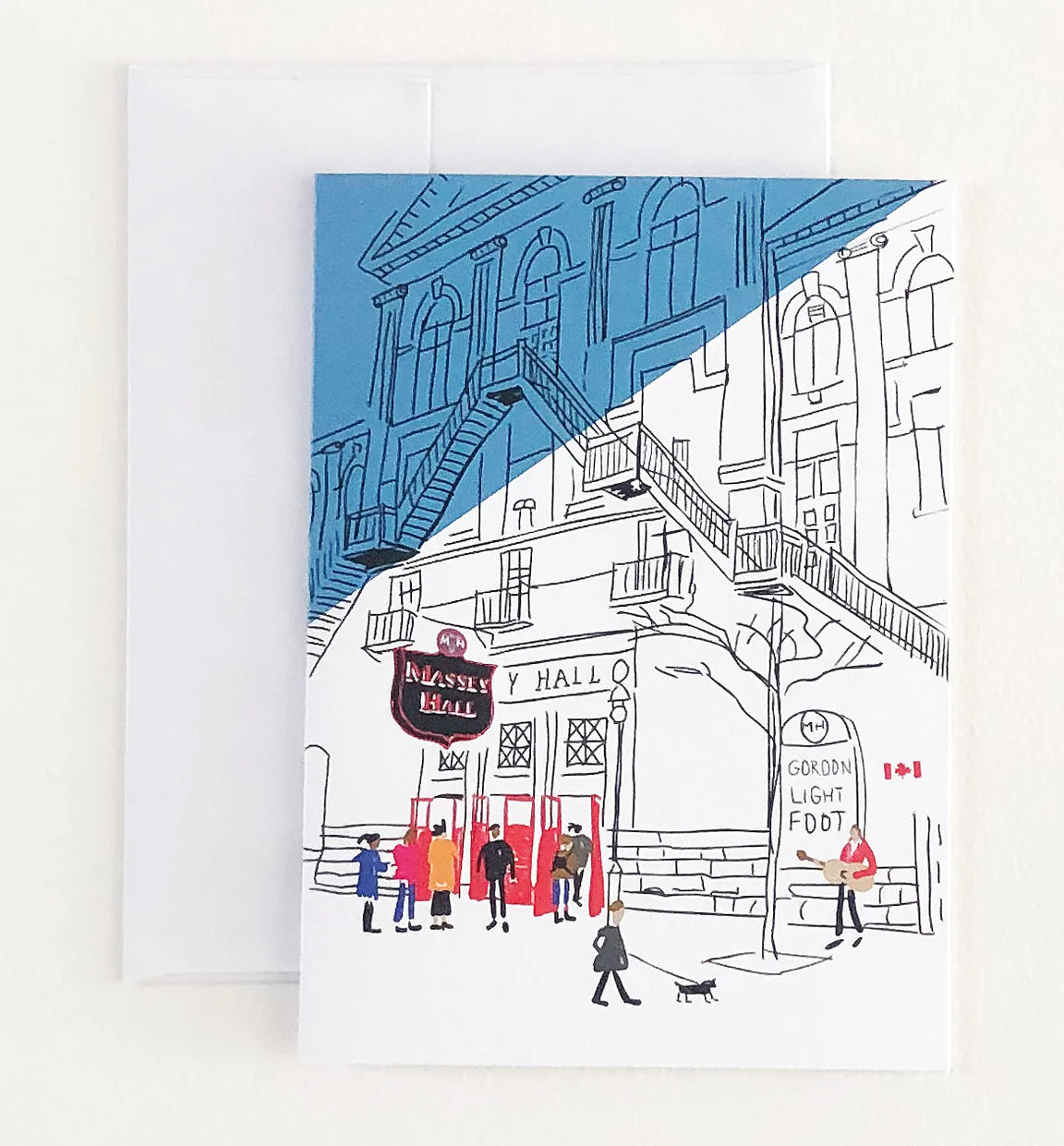 Toronto Massy Hall Card