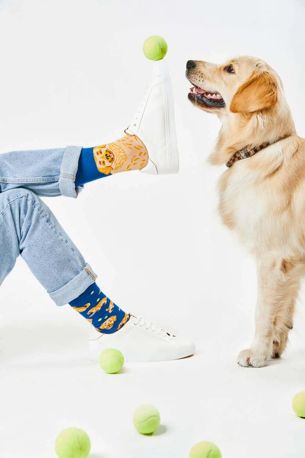 Golden Boy Crew Socks