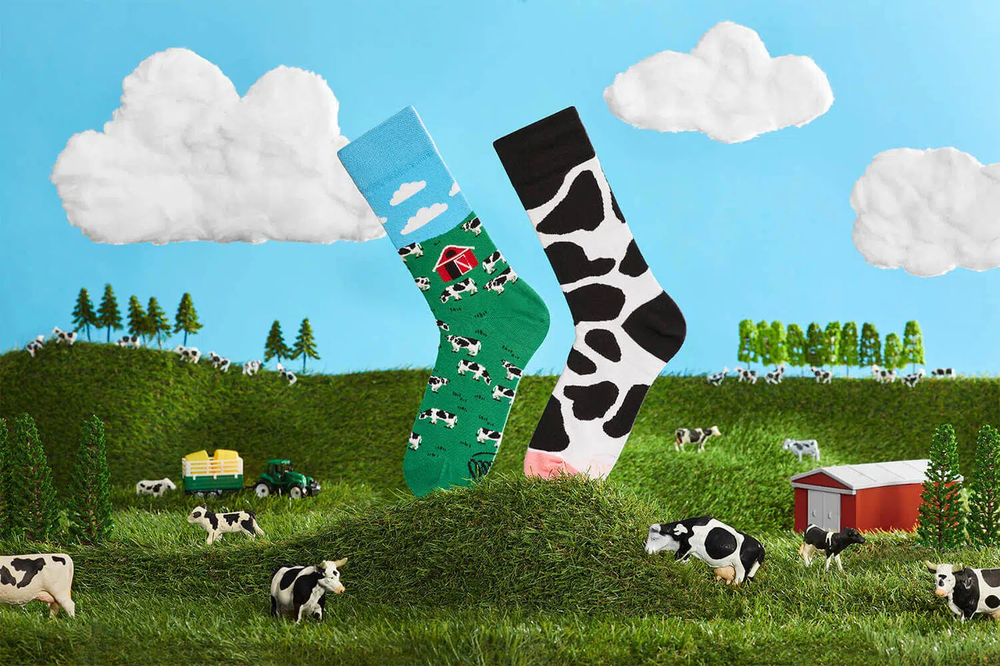 Holy Cow Crew Socks