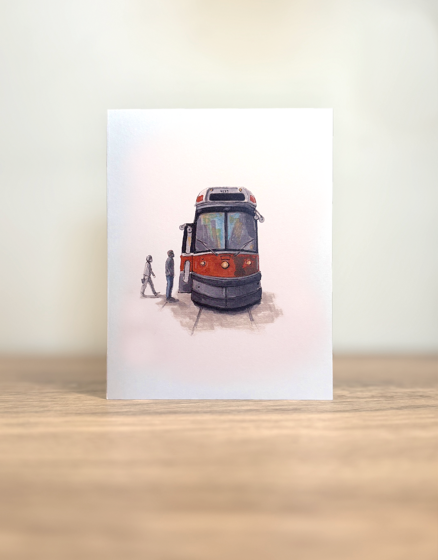 Toronto Streetcar Greeting Card