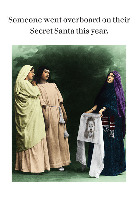 Secret Santa Christmas Card