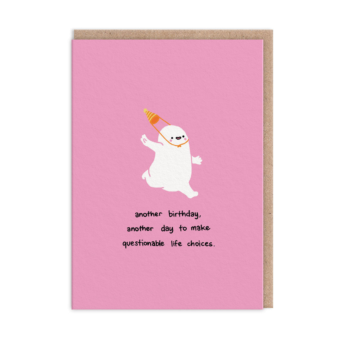 Questionable Life Choices Card
