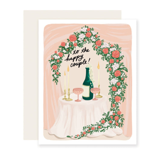 Happy Couple Wedding Card