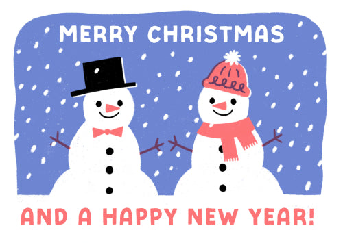 Snow People Card