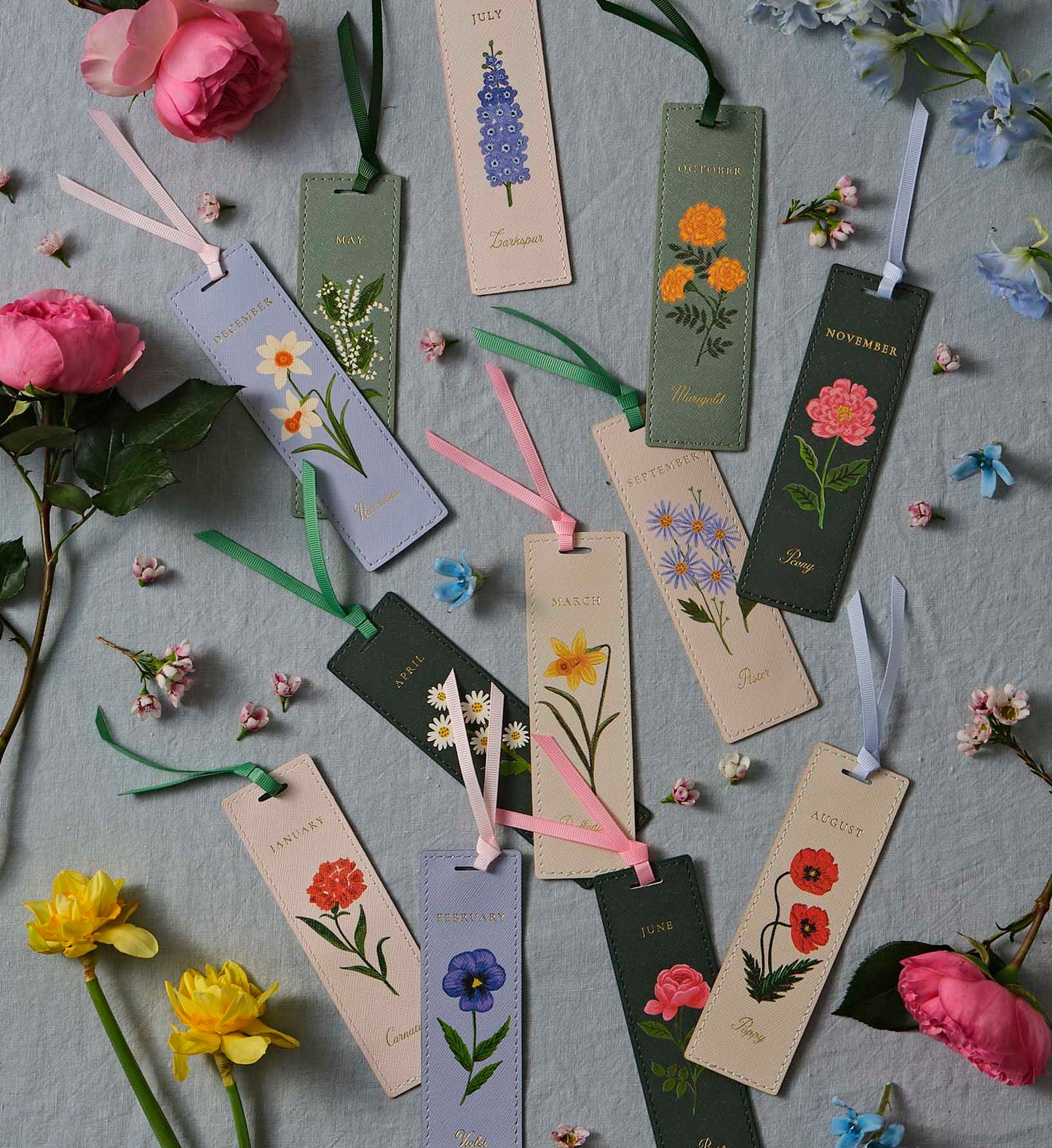 Birth Month Bookmark — April