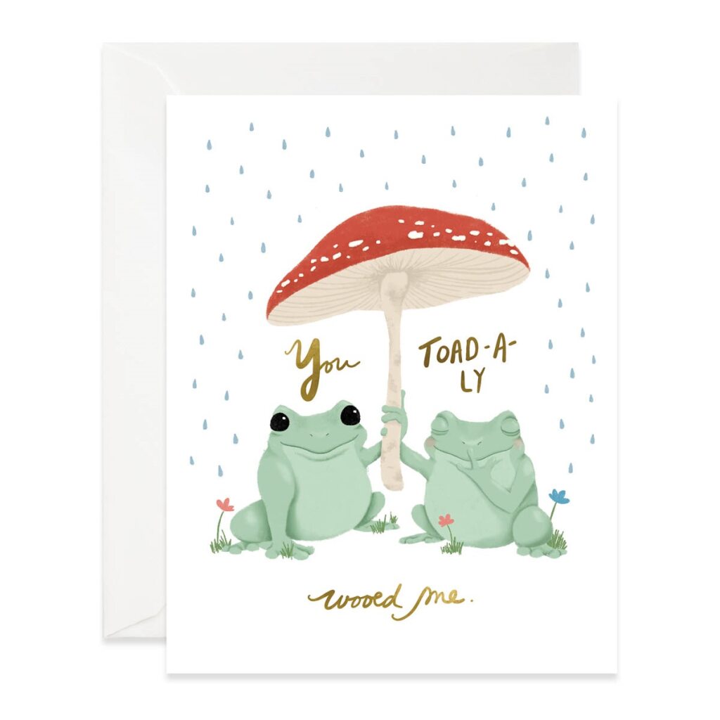 Totally Wooed Card