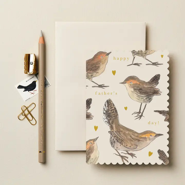 Wren Happy Father's Day! Card