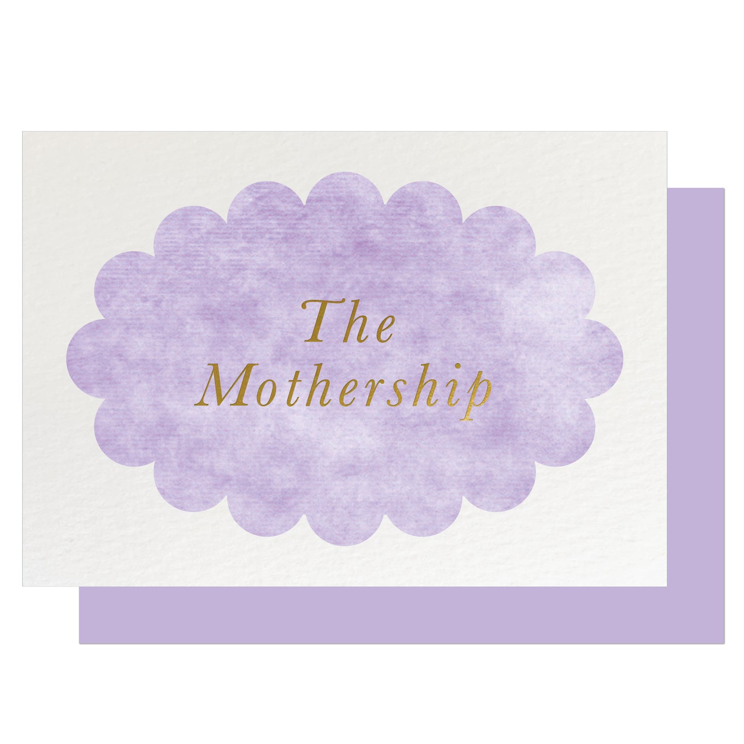 Scallop Oval Card