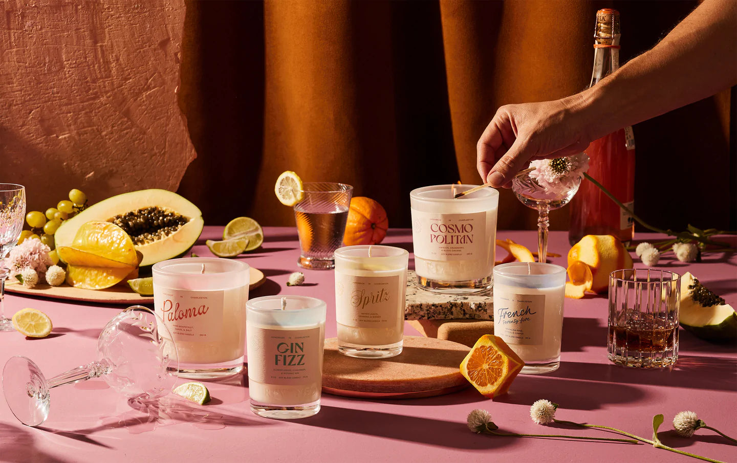 Rewined Spritz Candle 6oz