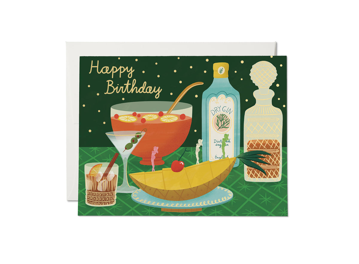 Boozy Birthday Card