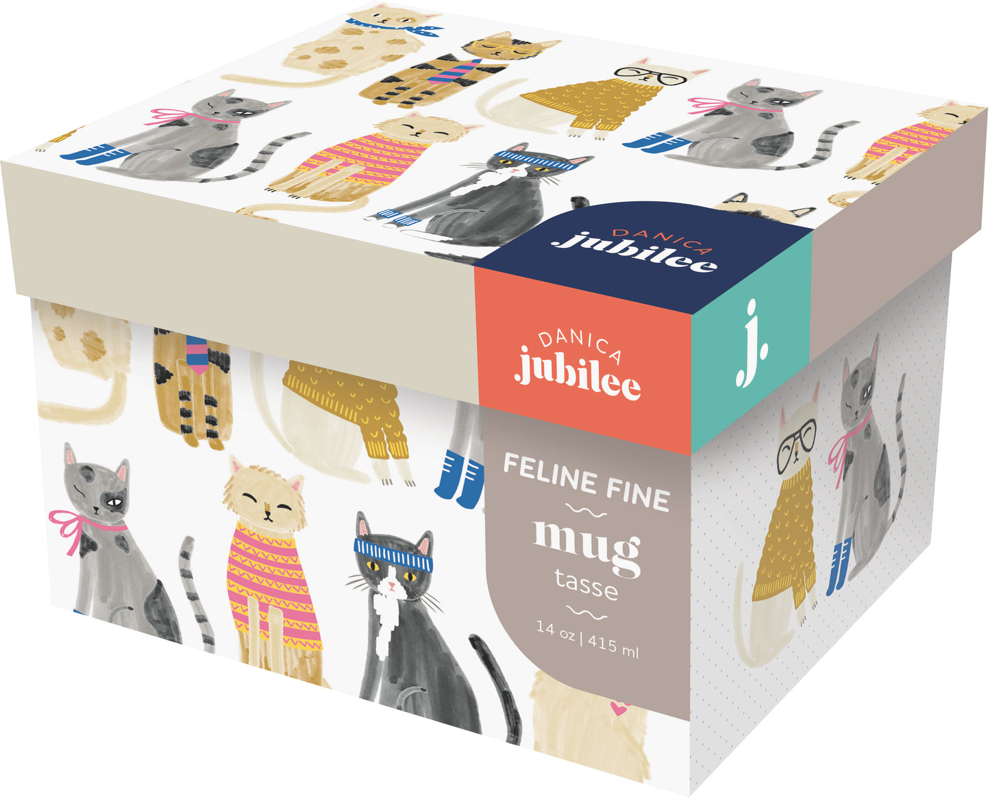 Mug In A Box Feline Fine