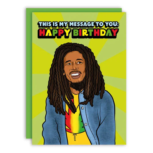 Bob Legend Happy Birthday Greeting Card