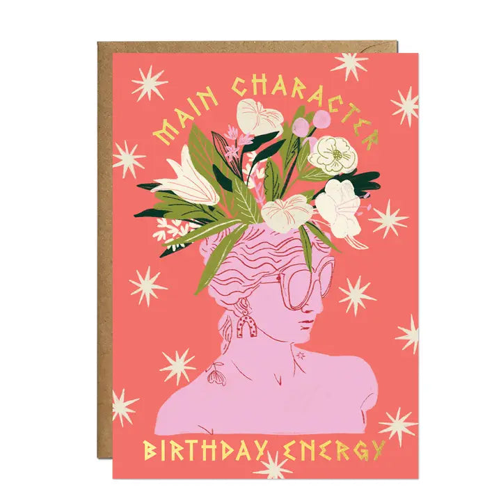 Main Character Birthday Card