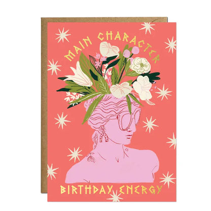 Main Character Birthday Card