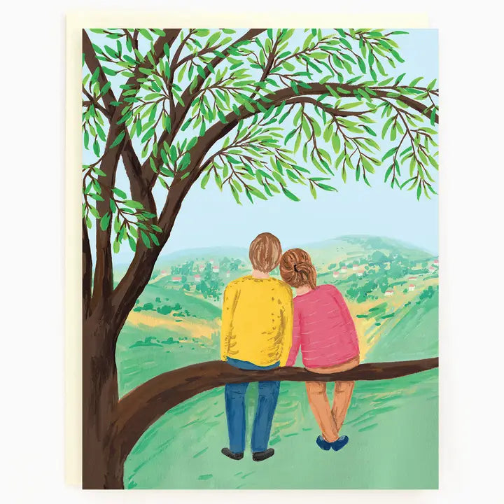 Couple In Tree Card