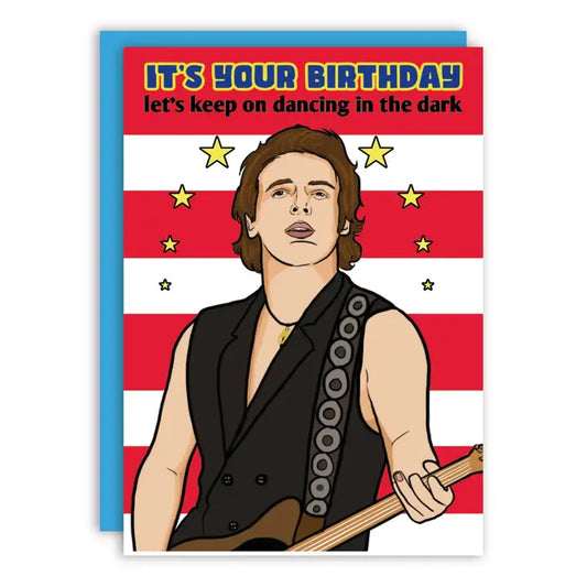 Dancing in The Dark Birthday Greeting Card
