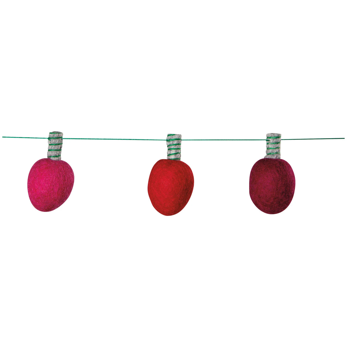 Felt Spirits Bright Garland