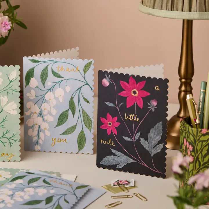 Dahlia A Little Note Card
