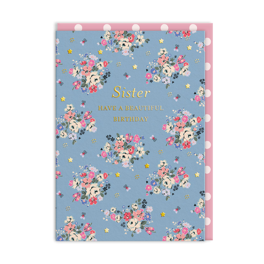 Sister Have A Beautiful Birthday Greeting Card