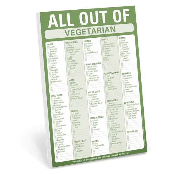 Classic Pad  All Out Of (Vegetarian)