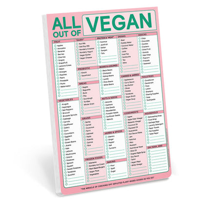 Classic Pad All Out Of Vegan (W/Magnet)