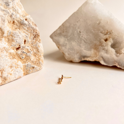 Teeny Tiny Bee Stud Earrings