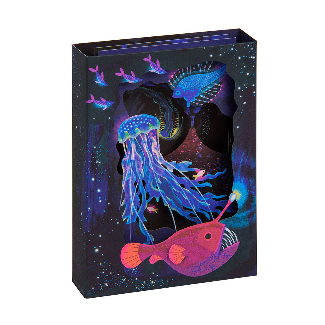 Deep Sea Greeting Card - Layers (3D)