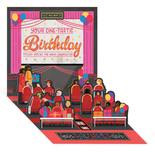 Cinema Mini Pop-up Greeting Card