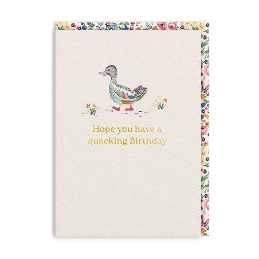 Quacking Birthday Greeting Card