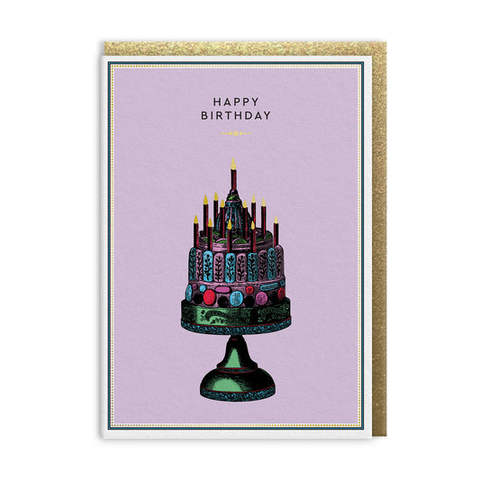 Birthday Cake Greeting Card