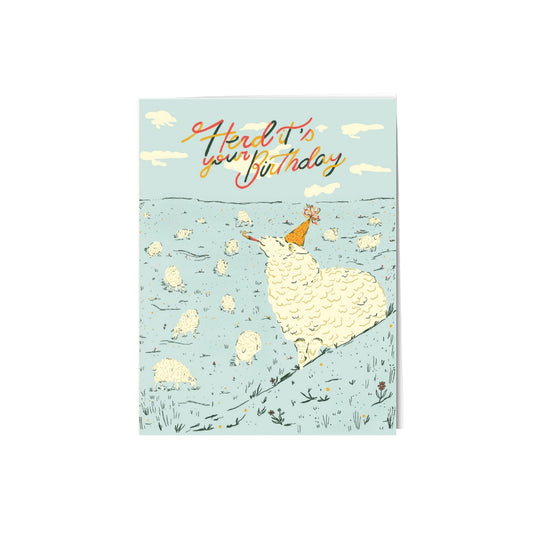 Herd It's Your Birthday Card