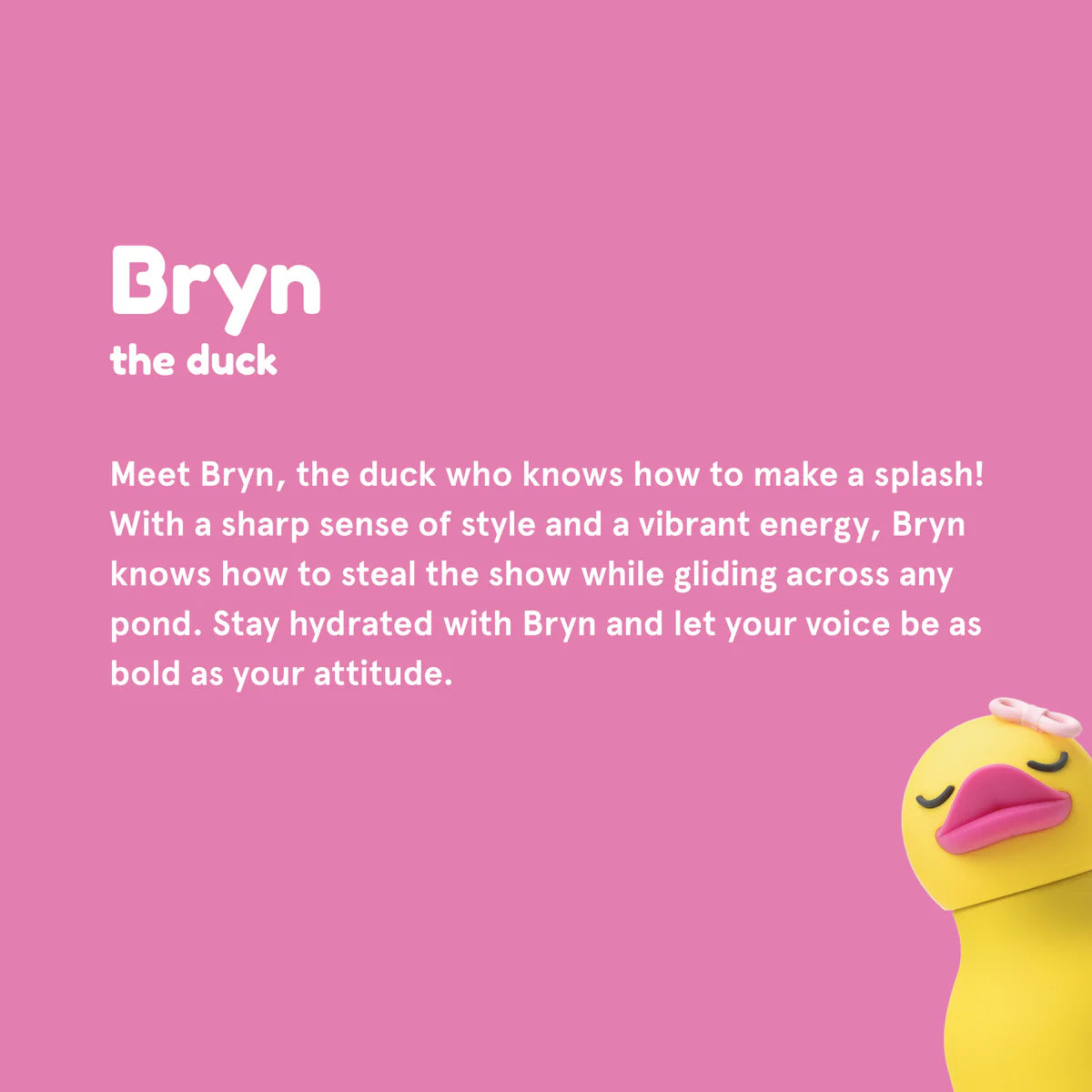 Bestie Bottles Ducky Water Bottle