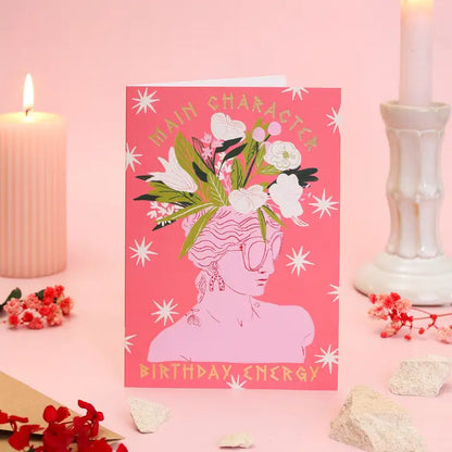 Main Character Birthday Card