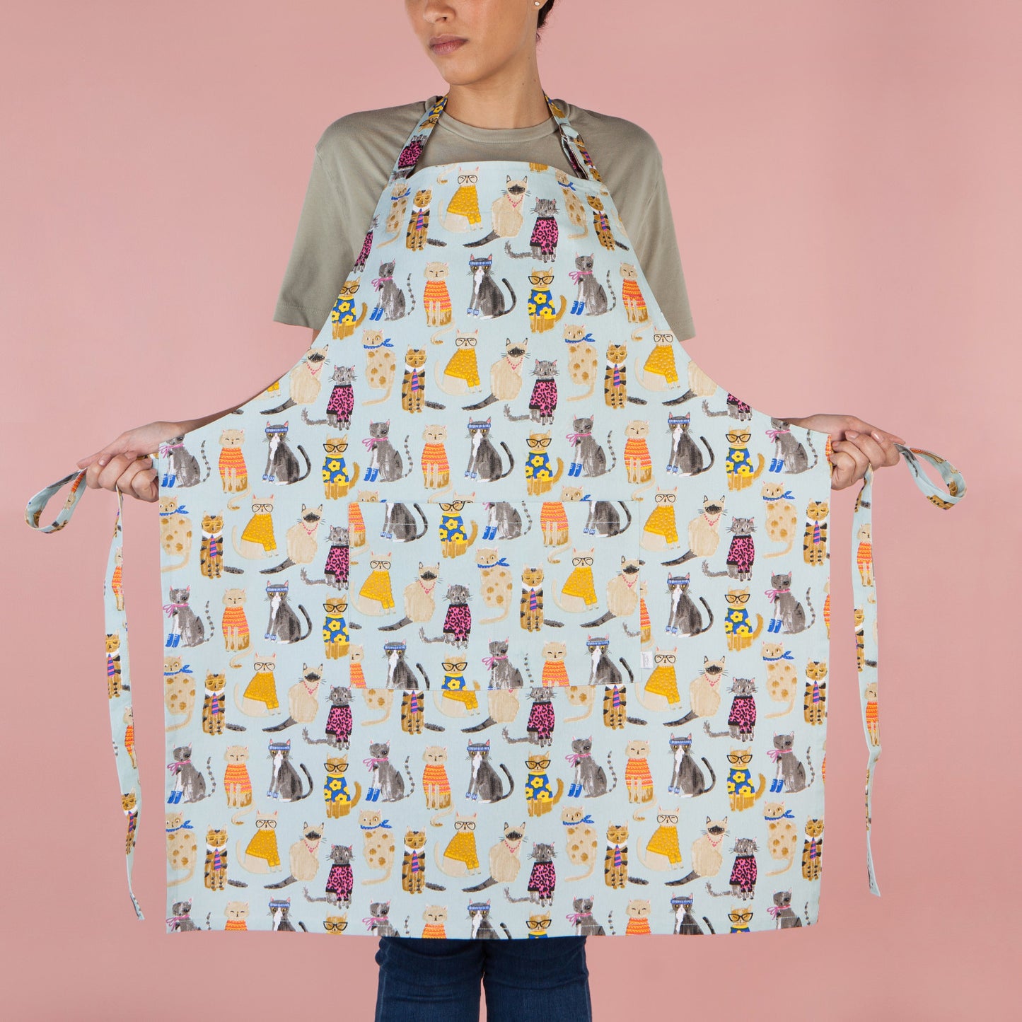 Apron Feline Fine