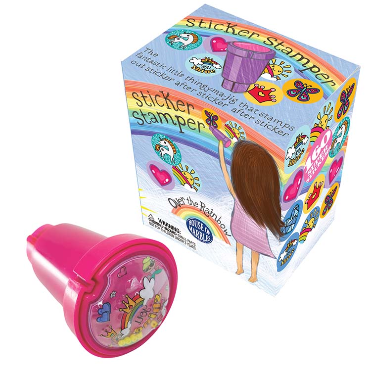 Rainbow Sticker Stamper