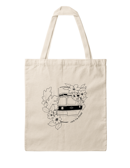 Toronto Streetcar Tote Bag - Artist Collaboration Canvas Tote