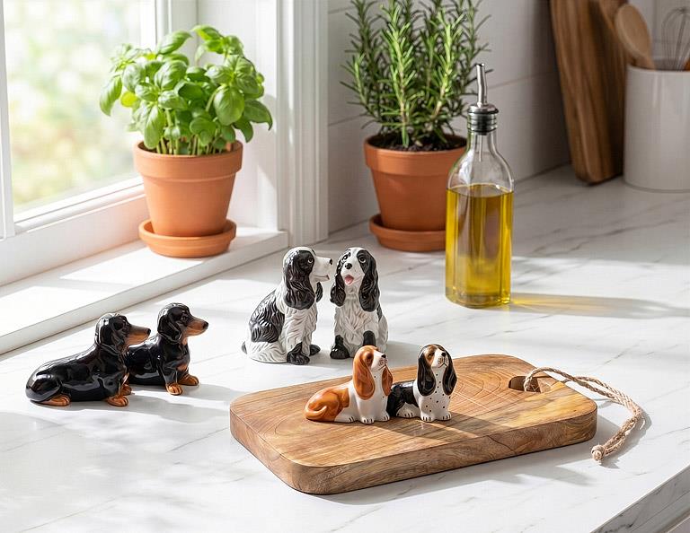 Dachshund Salt & Pepper Shakers