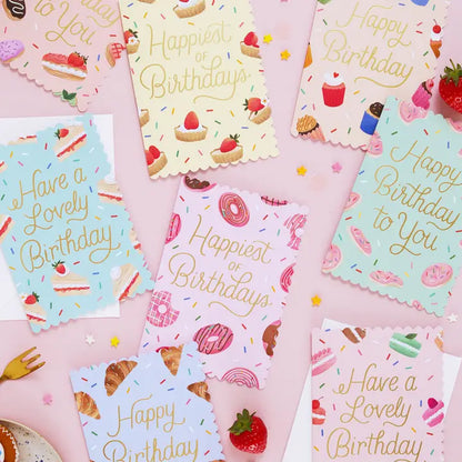 Macaron Birthday Card