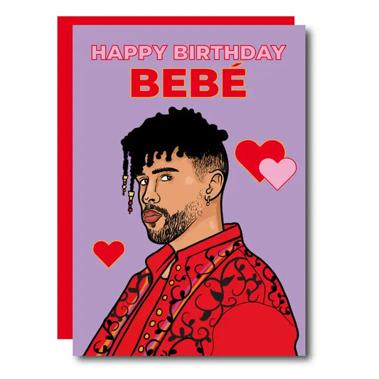 Happy Birthday Bebe Greeting Card