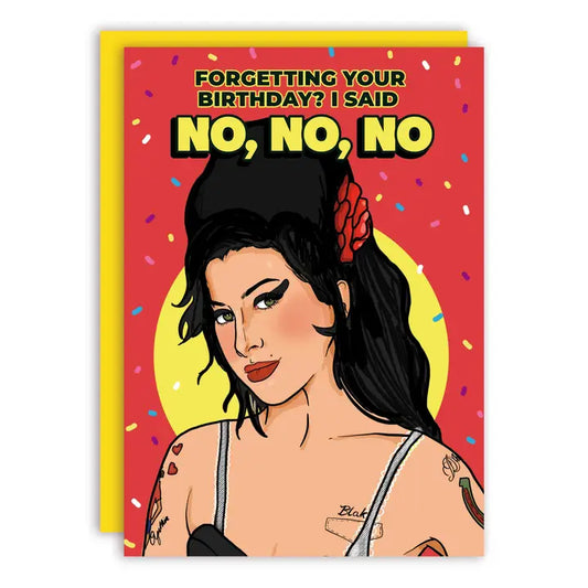 Forgetting Your Birthday? No No No Funny Greeting Card