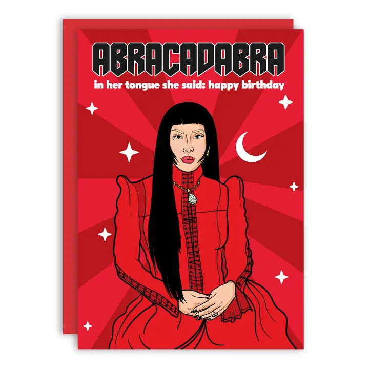 Abracadabra Happy Birthday Greeting Card